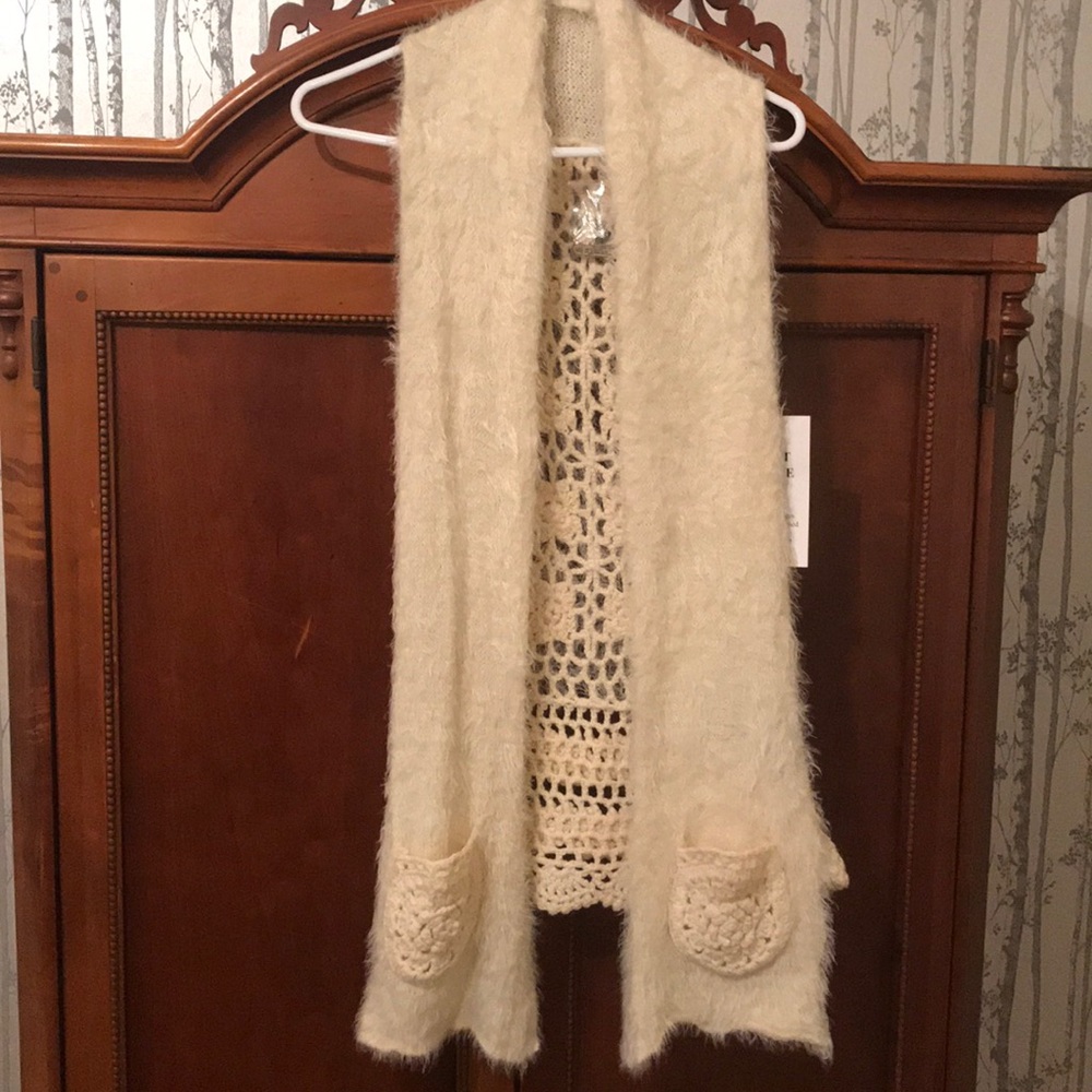 Crochet vest